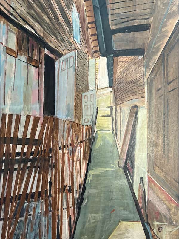 Acrylique - 50 x 40 cm