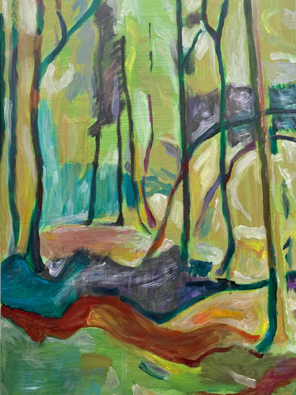 Huile - 70 x 50 cm