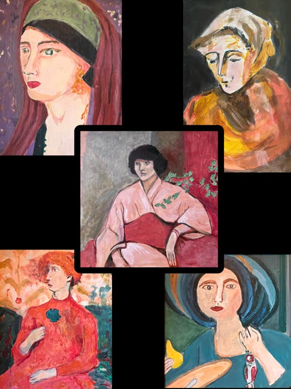 Acrylique - 5 tableaux