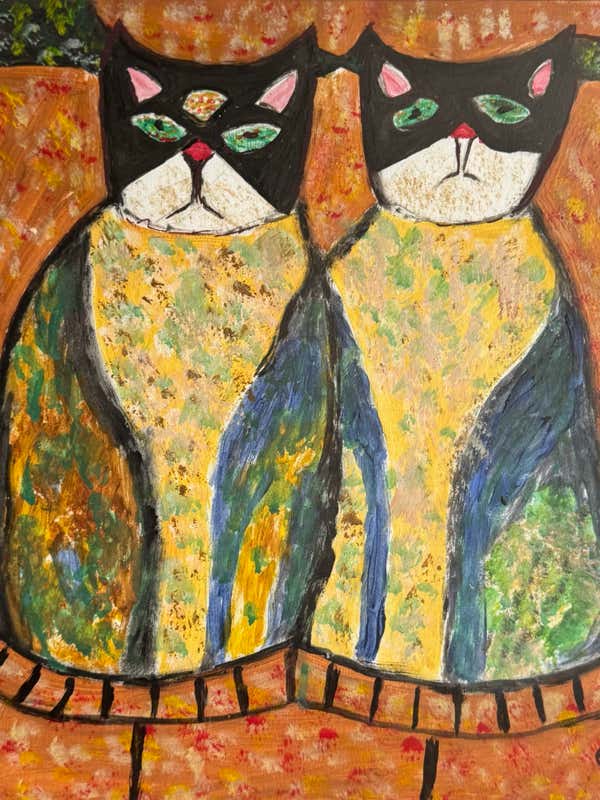 Acrylique - 45 x 45 cm
